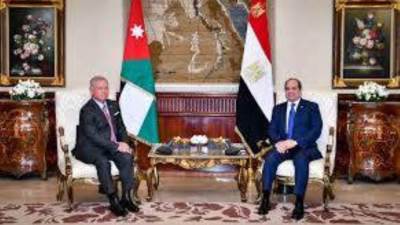 الرئيس السيسى يستقبل عاهل الأردن ويعقدان جلسة مباحثات رسمية