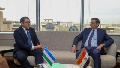 وزير الزراعة يستقبل سفير أوزبكستان بالقاهرة لبحث تعزيز التعاون الزراعي المشترك