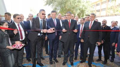 وزيرا الزراعة والتموين ومحافظة الجيزة يفتتحون معرض السلع الغذائية بالمتحف الزراعي بمناسبة شهر رمضان