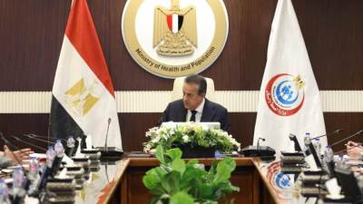 وزير الصحة يبحث مع رئيس الهيئة العربية للتصنيع تسريع مشروعات تطوير المستشفيات والمنشآت الصحية