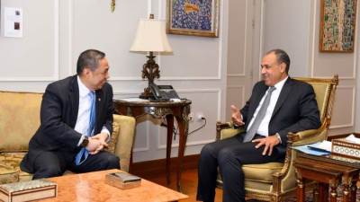 وزير الخارجية يستقبل نائب نظيره الأندونيسي ويشيد بالعلاقات المتميزة بين مصر وإندونيسيا