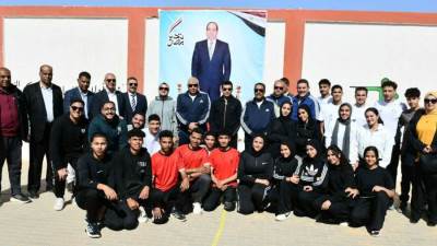 وزير الرياضة ومحافظا الوادي الجديد ومطروح يشهدون ختام بطولة الوادي الجديد الأولى للرماية