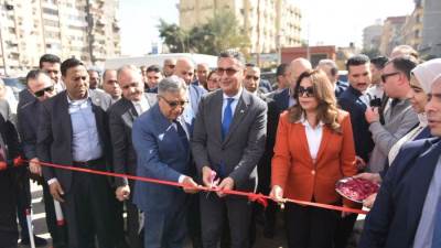 وزيرا التموين والتنمية المحلية ومحافظ الدقهلية يفتتحون معرض أهلاً رمضان والمعرض الدائم لبيع السلع الغذائية