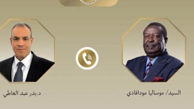 اتصال هاتفي بين وزير الخارجية ونظيره الكيني