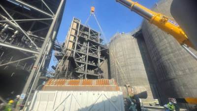  "قطاع الأعمال": إيجيبت أنود" تبدأ الاستعداد لتشغيل خط الإنتاج الثاني وتصدير الشحنة الثانية من الفحم البترولي المكلسن