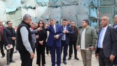 محافظ الجيزة يوجه بتسكين بائعى شارع العريش فى الموقع البديل قبل شهر رمضان