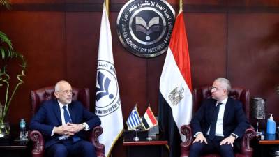 رئيس الهيئة العامة للاستثمار والمناطق الحرة: الشراكة المصرية اليونانية نموذج للتكامل الاقتصادي في شرق المتوسط