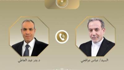 وزيرا خارجية مصر وإيران يبحثان المستجدات الإقليمية