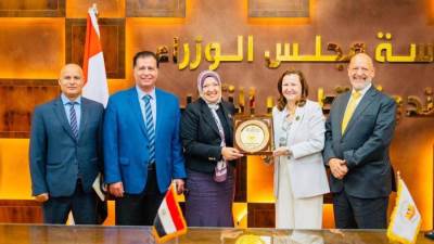 «تطوير التعليم بالوزراء» يستقبل نائب الرئيس الأول للشؤون الحكومية الدولية بشركة سيسكو العالمية