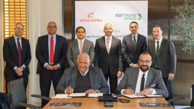منصة eCom Afrika وإيجيترانس توقعان مذكرة تعاون لدعم سلاسل الإمداد بين مصر وأفريقيا
