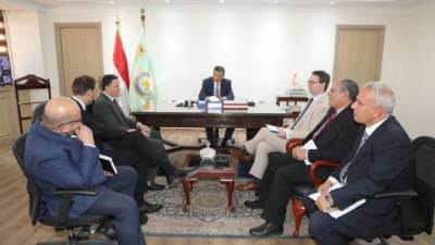 وزير الزراعة يبحث مع "باير" العالمية آفاق التعاون في البحوث التطبيقية وحماية المحاصيل