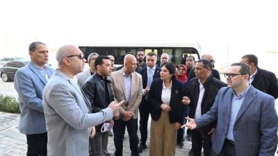 وزيرة الإسكان تتفقد وحدات المبادرة الرئاسية "سكن لكل المصريين" وتتابع أعمال المرافق بمدينة حدائق العاصمة