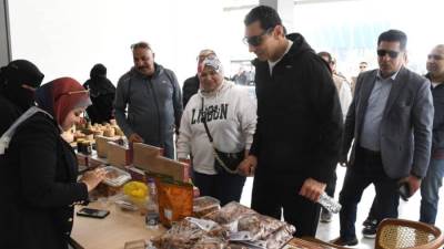 وزير الشباب والرياضة يقوم بجولة بنادي النادي بالعاصمة الجديدة ويتفقد أنشطة الوزارة