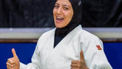 وزير الرياضة يهنئ صفا سليمان بأول إنجاز تاريخي للجودو المصري في كأس العالم للكبار