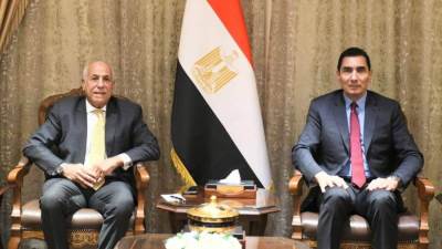 وزير الشباب والرياضة يستقبل مجلس إدارة نادي الزمالك