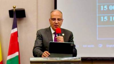 سويلم يشارك في الاجتماع الاستثنائي لمجلس وزراء مياه دول حوض النيل (Nile-COM) المنعقد بجمهورية جنوب السودان، بالتزامن مع الاحتفال بيوم النيل