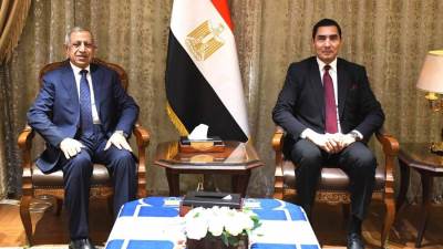 وزير الشباب والرياضة يلتقي رئيس الأكاديمية العربية للعلوم والتكنولوجيا لبحث تطوير وتعزيز التعاون بين الجانبين