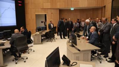 وزير الكهرباء يتفقد المركز القومي للتحكم في الطاقة ويتابع سير العمل وجودة التغذية الكهربائية خلال شهر رمضان