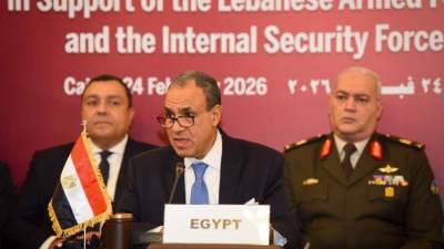 القاهرة تستضيف الاجتماع التحضيري لمؤتمر دعم الجيش وقوى الأمن الداخلي اللبنانية … ووزير الخارجية يشارك في الجلسة الافتتاحية
