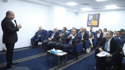 وزير الصحة يعقد اجتماعًا مع اللجنة العليا للشبكة القومية للسكتة الدماغية على هامش افتتاح وحدة بمستشفى العاصمة الجديدة