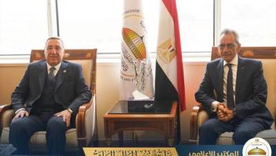 وزير شئون المجالس النيابية يستقبل رئيس المحكمة الدستورية العليا لبحث سبل التعاون