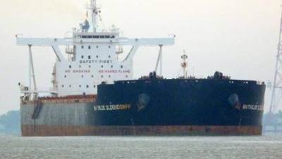 ميناء شرق بورسعيد يستقبل ثالث أكبر سفينة صب جاف منذ بدء نشاط تداول بضائع الصب