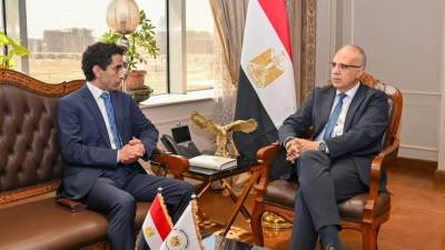 سويلم يلتقي المدير التنفيذي للشبكة الإسلامية لتنمية وإدارة مصادر المياه التابعة لمنظمة التعاون الإسلامي