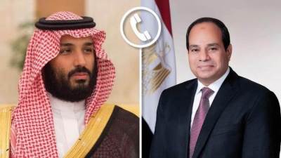 الرئيس السيسي يؤكد لولي العهد السعودي أن أي مساس بسيادة الدول العربية يمثل تهديداً مباشراً للاستقرار الإقليمي