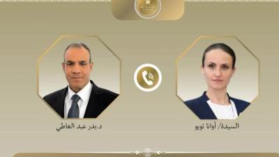 وزير الخارجية يبحث مع نظيرته الرومانية التطورات المتسارعة في المنطقة