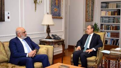 وزير الخارجية يستقبل المدير التنفيذي لمجموعة الدول العربية في البنك الدولي