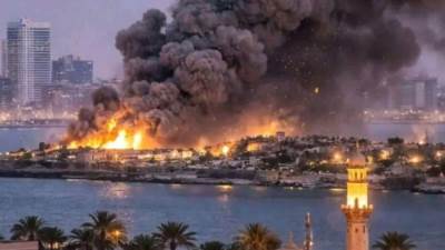 إيران تشن هجمات بصواريخ وطائرات مسيرة على الإمارات.. اعتراض معظمها ومقتل شخص واحد