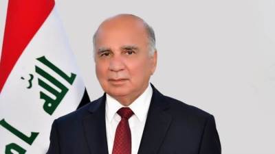 وزير الخارجية العراقي يؤكد أهمية أن تلعب أوروبا دورًا رئيسيًا في جهود إنهاء التصعيد