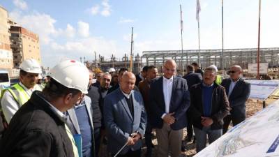 وزير النقل يتفقد مواقع العمل ومسار ومحطات مشروع المرحلة الأولى من مترو الإسكندرية (أبوقير -محطة مصر) بطول 21.7 كم