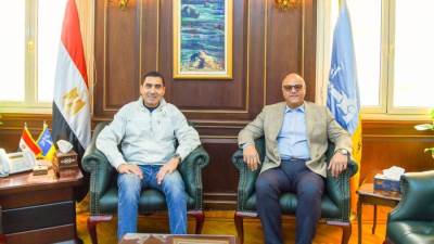 وزير الشباب والرياضة يلتقي محافظ الإسكندرية بالديوان العام