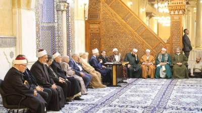 وزير الأوقاف يشهد المجلس الثالث من ملتقى الفكر الإسلامي الدولي بمسجد الإمام الحسين