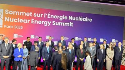  وزير الكهرباء والطاقة المتجددة يلقي كلمة مصر أمام القمة العالمية للطاقة النووية المنعقدة في العاصمة الفرنسية باريس