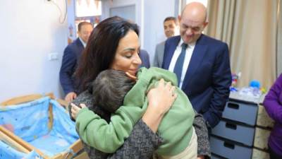 وزيرة التضامن الاجتماعي تتفقد مركز كفالة جمعية الأورمان