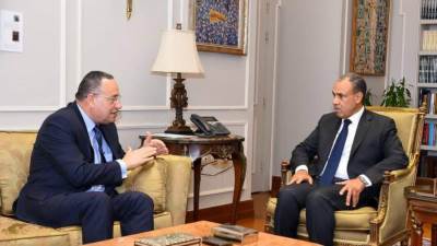 وزير الخارجية يستقبل وزير التعليم العالي والبحث العلمي لبحث سبل تعزيز التعاون والتنسيق بين الوزارتين