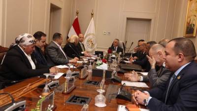 في إطار الاجتماعات الدورية بأعضاء مجلسي النواب والشيوخ.. وزير العدل يلتقي عدداً منهم