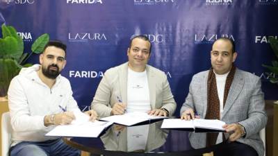 إتفاقية شراكة بين «لازورا للتطوير العقاري» و «منصة فريدة» بقيمة تتجاوز مليار جنيه