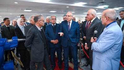 رئيس الهيئة العربية للتصنيع ووزير الموارد المائية والري يتفقدان مركز التصنيع الرقمي بمصنع المحركات التابع للهيئة العربية للتصنيع