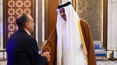 بتوجيهات من الرئيس السيسي.. وزير الخارجية ينقل رسالة دعم كامل وتضامن مصر التام إلى أمير دولة قطر