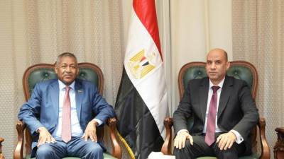 وزير العمل يلتقي السفير السوداني بالقاهرة لبحث التعاون في تدريب الكوادر السوادنية وتأهيلها لسوق العمل السوداني