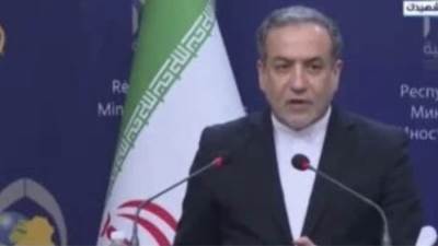 وزير خارجية إيران: ضربات إسرائيل على وقود طهران إبادة بيئية