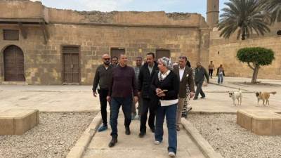 الأمين العام للمجلس الأعلى للآثار يتفقد مشروعات الترميم بقلعة صلاح الدين الأيوبي بالقاهرة