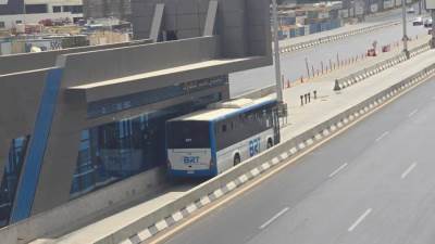 النقل تعلن دخول محطة المشير طنطاوي بمشروع الأتوبيس الترددي BRT الخدمة أمام جمهور المواطنين بدءاً من اليوم