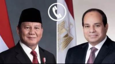 الرئيس الإندونيسى يهنئ الرئيس السيسى بمناسبة عيد الفطر المبارك