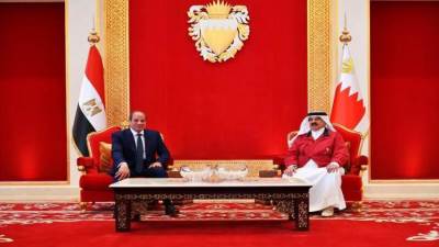 مجلس الوزراء البحريني يشيد بنتائج الاجتماع المشترك بين عاهل البحرين والرئيس السيسي