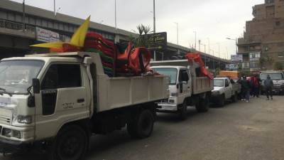 حى العجوزة يشن حملة مكبرة لضبط الأسواق ورفع الإشغالات بأرض اللواء.. صور