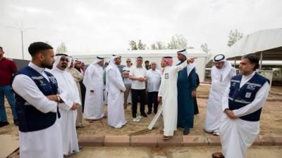 "التضامن الاجتماعي" تتفقد مواقع حجاج الجمعيات الأهلية في مشعري عرفة ومنى